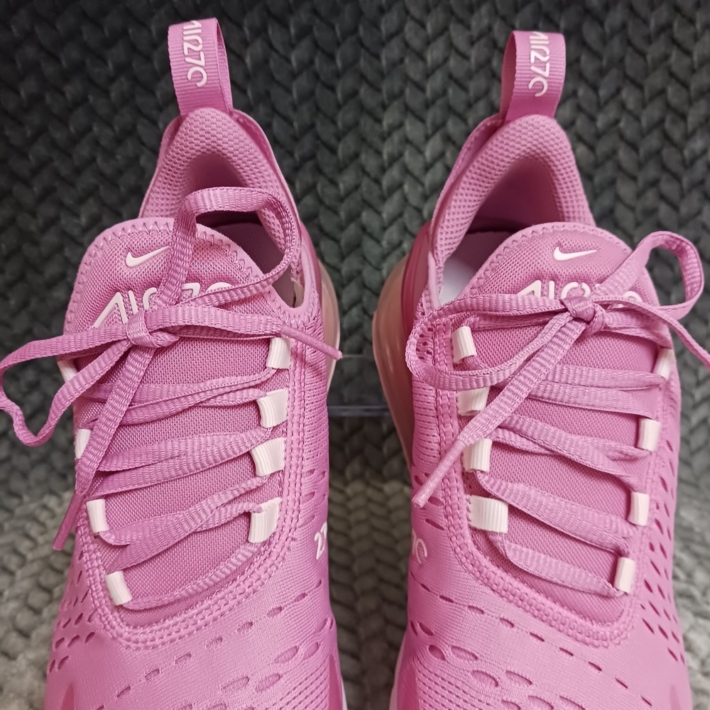 Nike Air Max 270 Magic Flamingo Pink Foam GS Sneakers Shoes Size 6Y Women's 7.5 - Picture 8 of 16